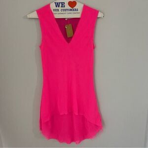RACHEL Rachel Roy Andi Dress Sleeveless V-Neck Solid Shift S